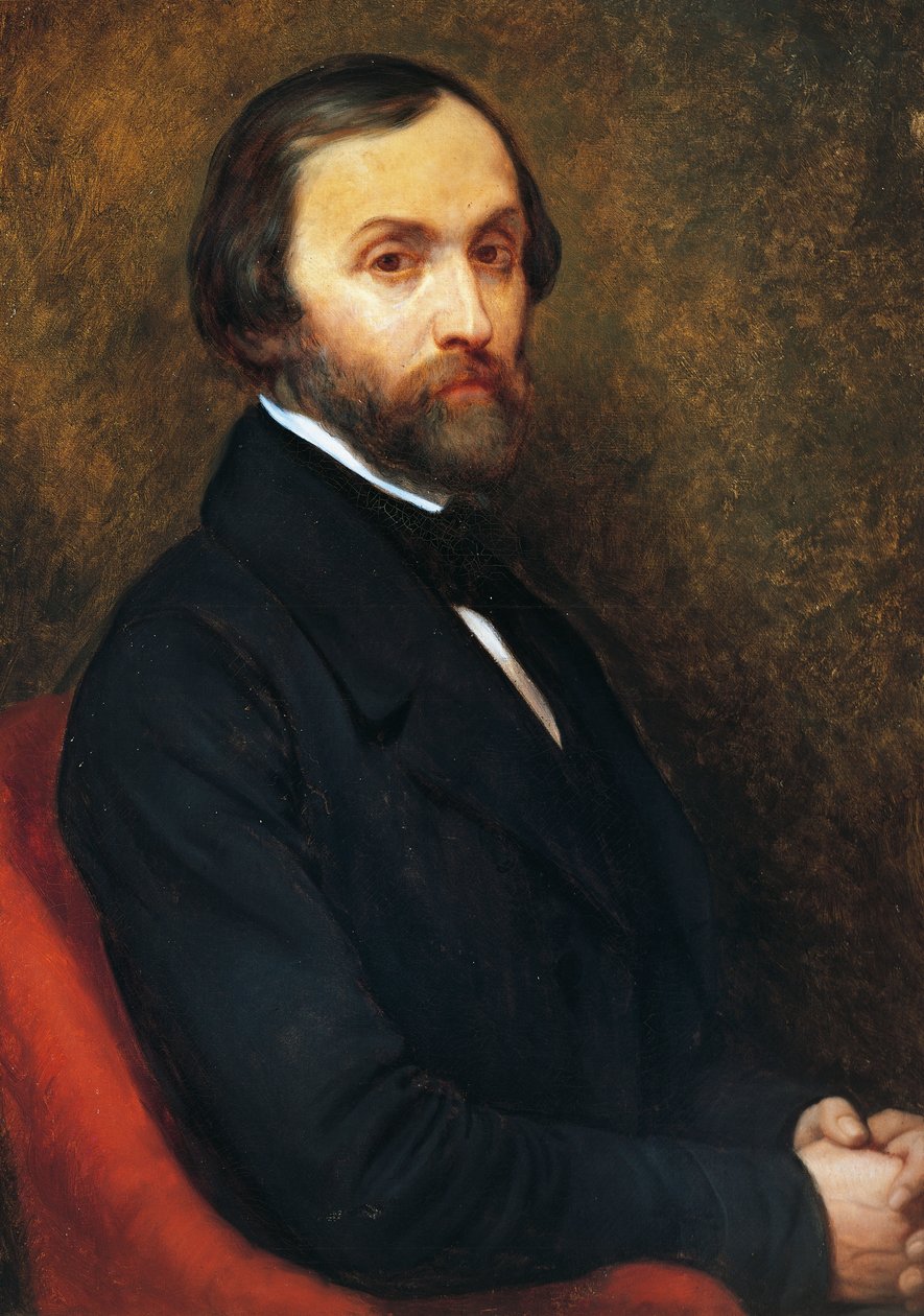 Giuseppe Montanelli portréja (Fucecchio alkotó: Ary Scheffer