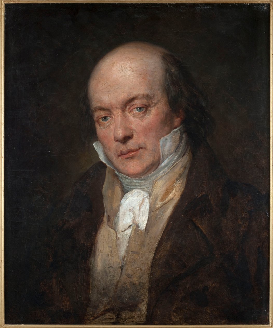 Pierre-Jean de Béranger portréja 1780-1857, 1828. alkotó: Ary Scheffer