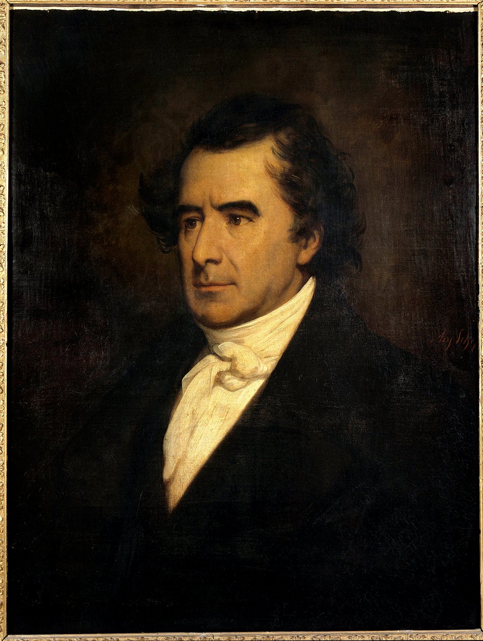 Francois Arago (1786-1853) fizikus (csillagász és politikus) portréja, tengerészeti és hadügyminiszter 1848-ban (h s/t 0,84 x 0,65) Ary Scheffer (1795-1858) 1842-es festménye. alkotó: Ary Scheffer