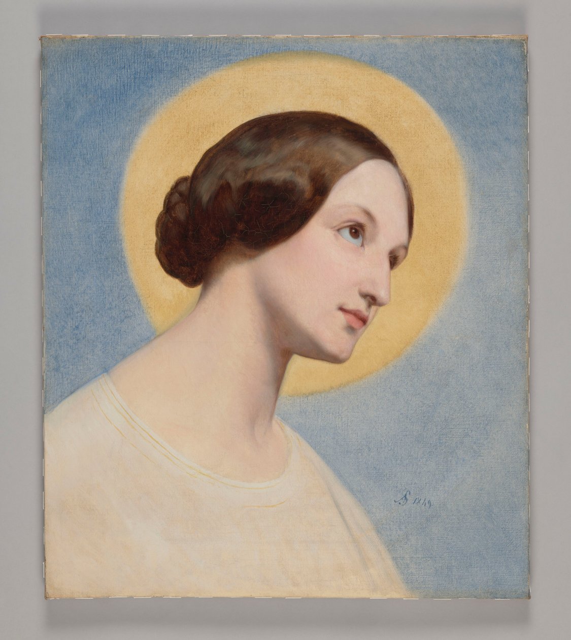 Elżbieta (Eliza) Branicki Krasińska (1820–1876) portréja alkotó: Ary Scheffer