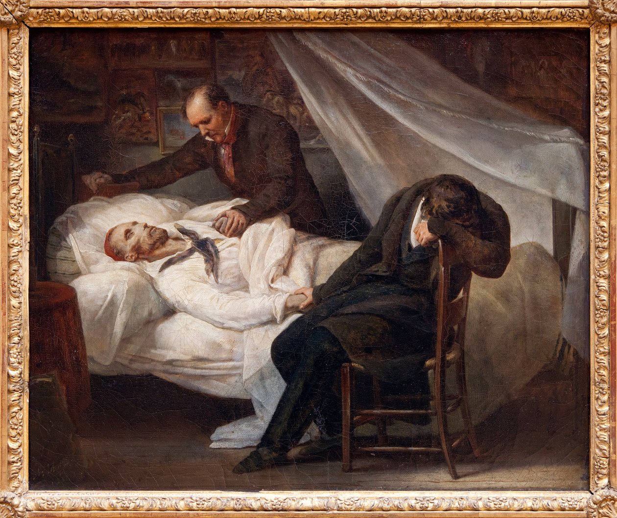 Gericault halála alkotó: Ary Scheffer