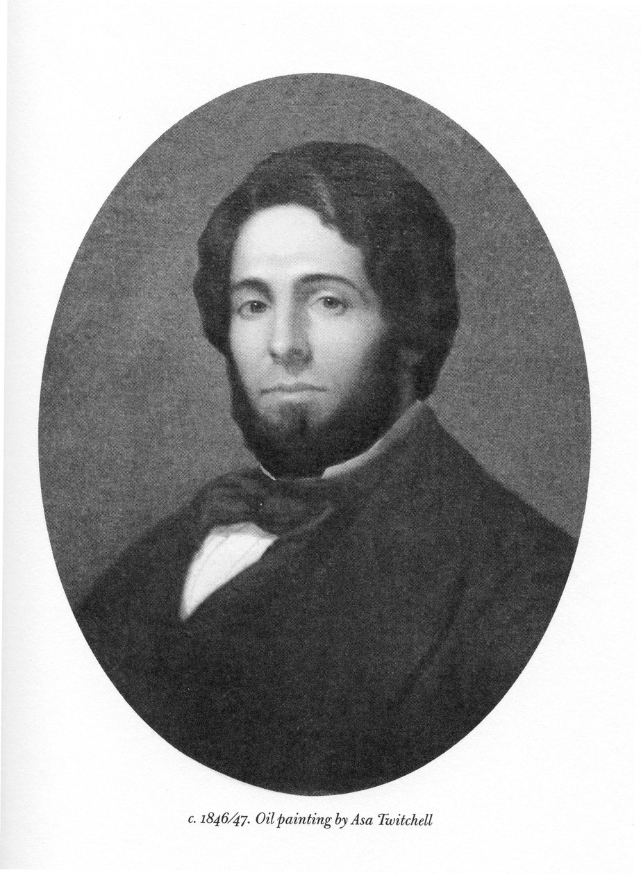 Herman Melville olajfestménye alkotó: Asa Twitchell