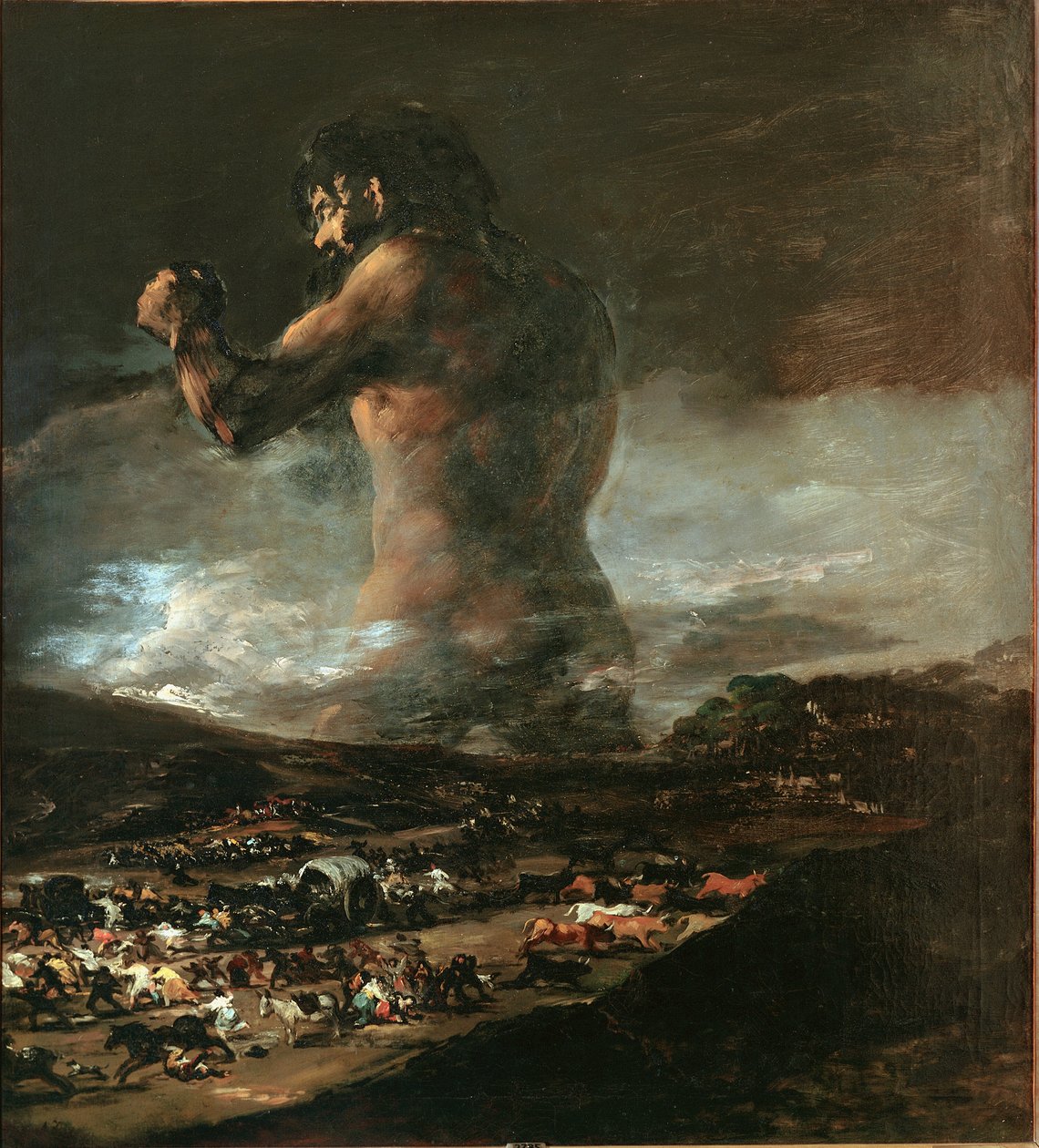A Colossus (más néven Coloso vagy az Óriás) (olaj, vászon alkotó: Asensio Julia