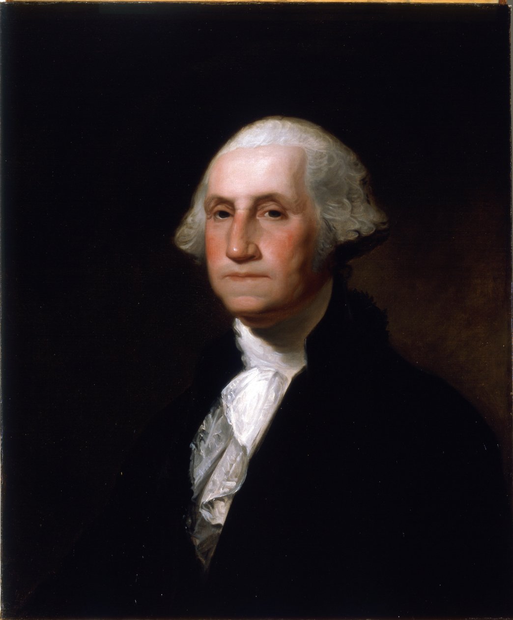 George Washington portréja, Gilbert Stuart (1755-1828) festménye után (párját lásd 149687) alkotó: Asher Brown Durand