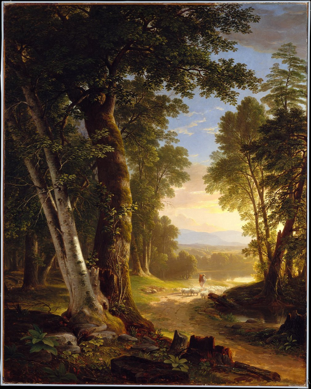 A bükkösök alkotó: Asher Brown Durand