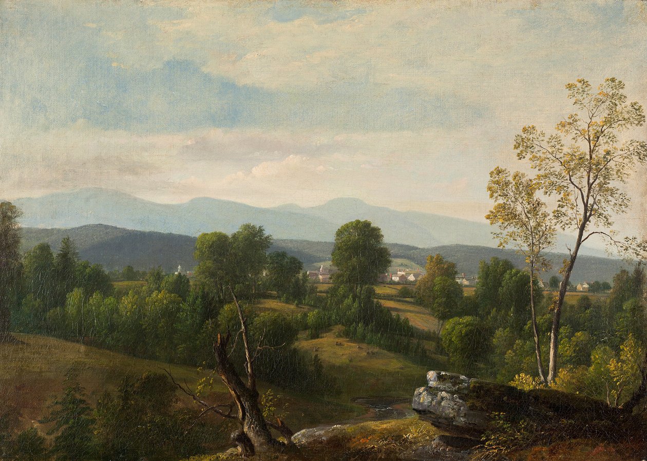 Kilátás a völgyre alkotó: Asher Brown Durand