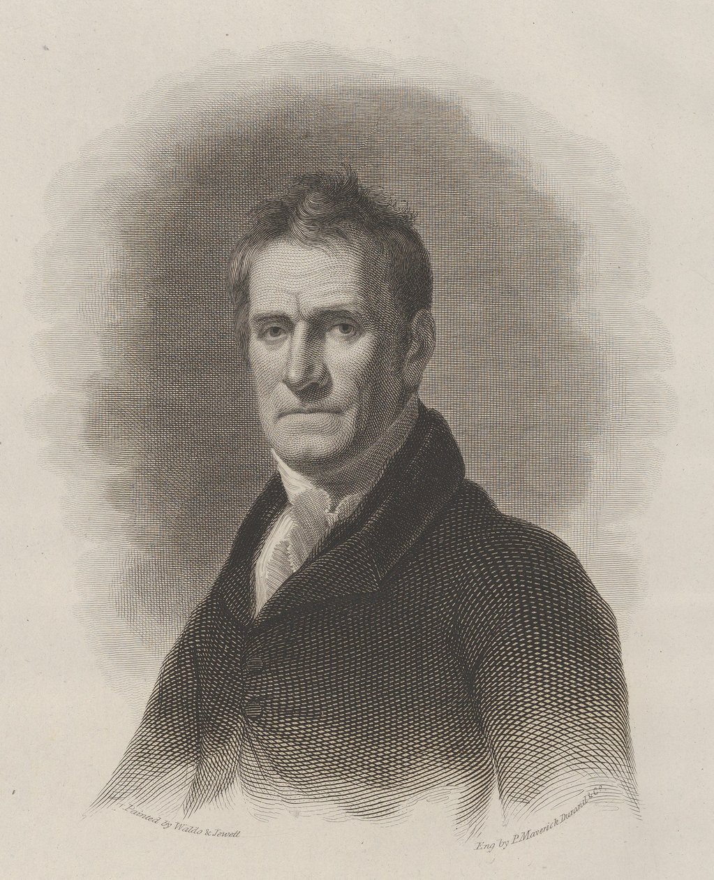 Cadwallader David Colden, New York város polgármestere, kb. 1825 alkotó: Asher Brown Durand