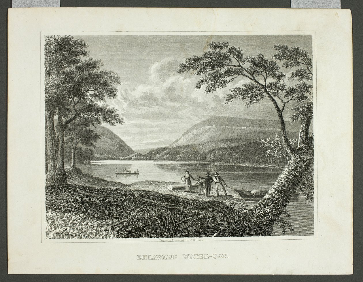 Delaware Water Gap alkotó: Asher Brown Durand