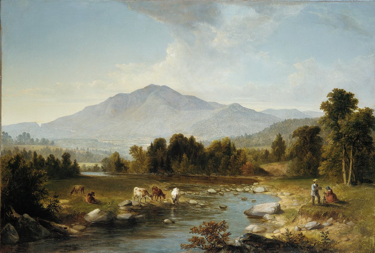 Legmagasabb pont: Shandaken-hegység alkotó: Asher Brown Durand