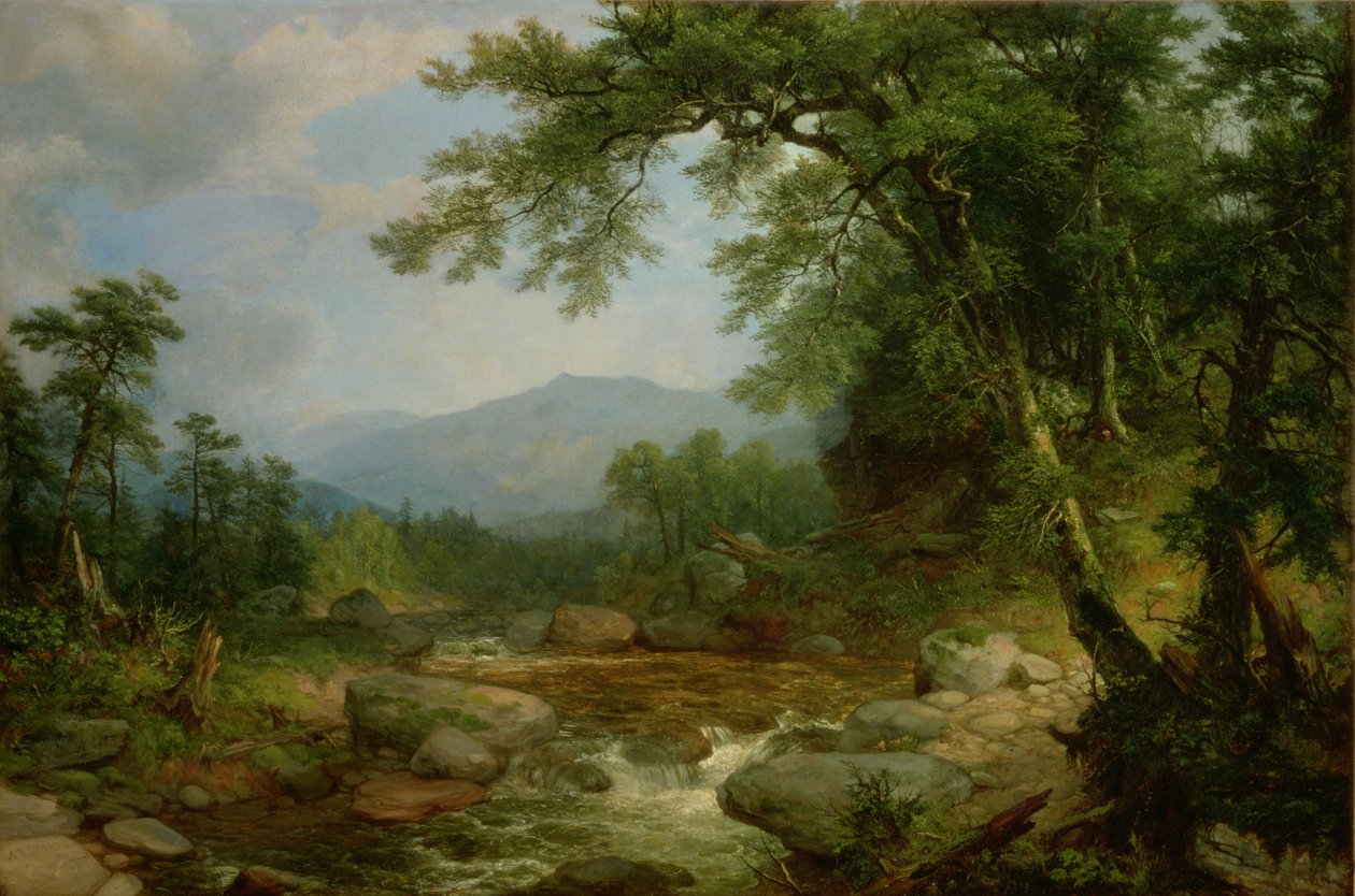 Monument Mountain, Berkshires, 1855-60 alkotó: Asher Brown Durand