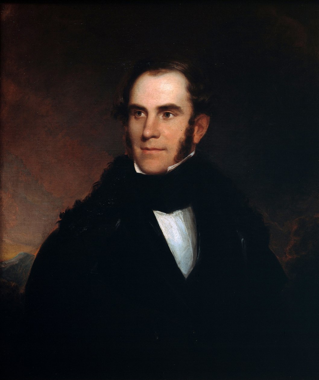 Thomas Cole portréja alkotó: Asher Brown Durand