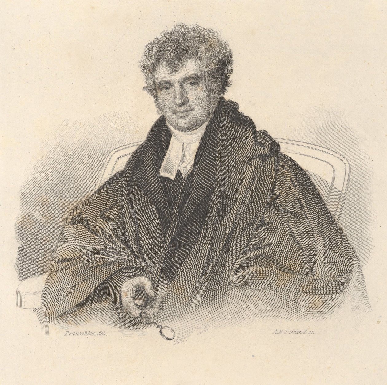 William Jay tiszteletes, 1823. alkotó: Asher Brown Durand