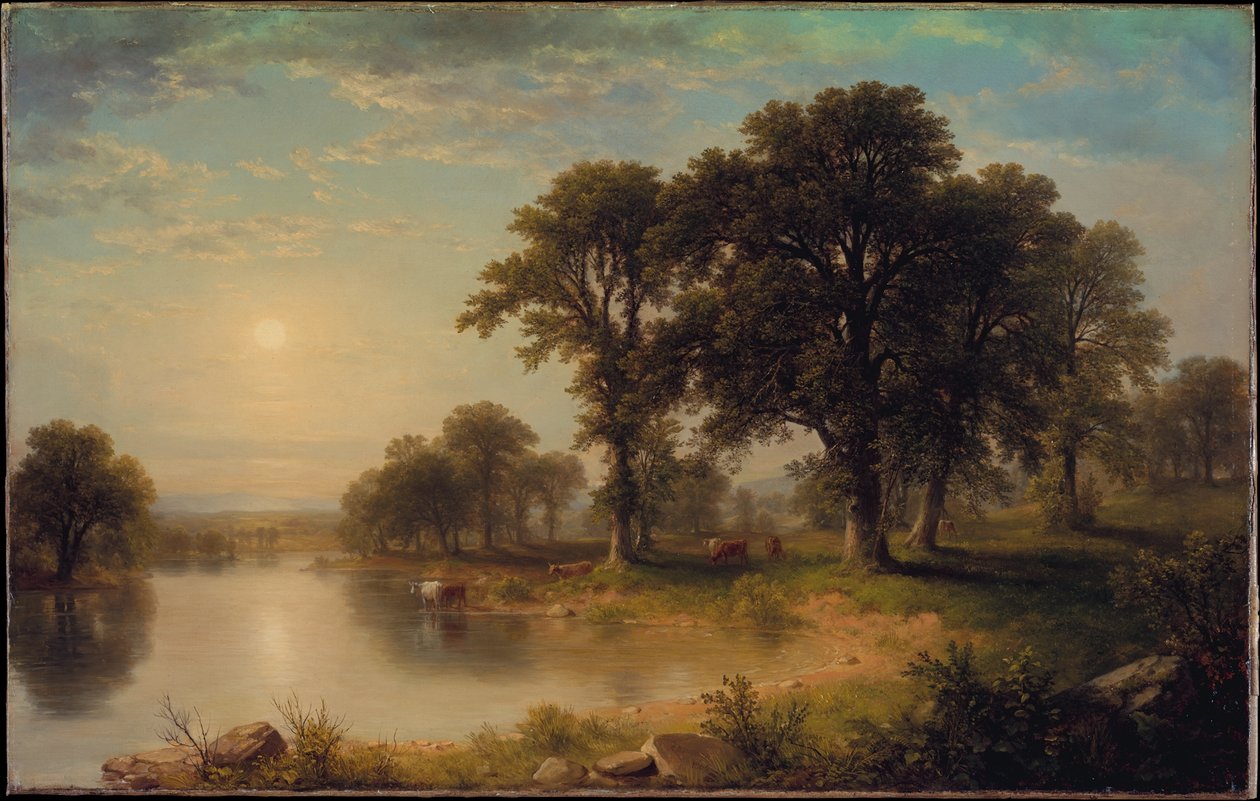 Nyári délután alkotó: Asher Brown Durand