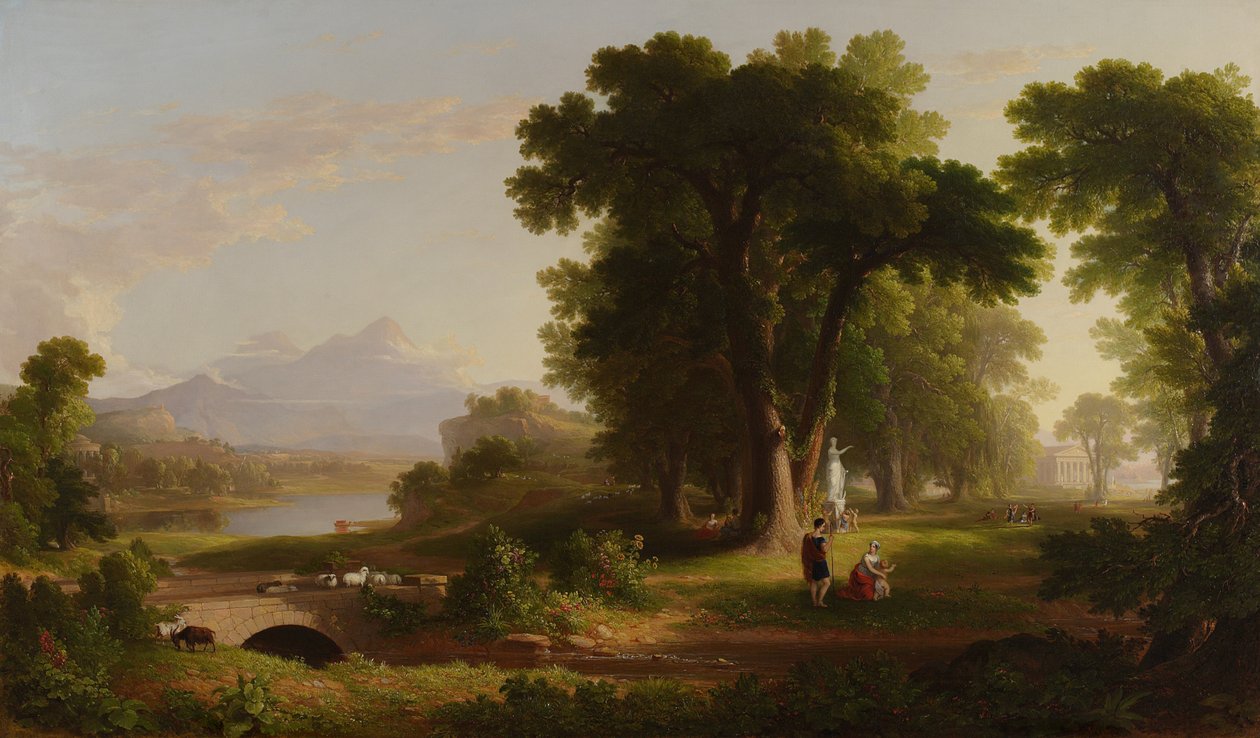 Az élet reggele, 1840 alkotó: Asher Brown Durand