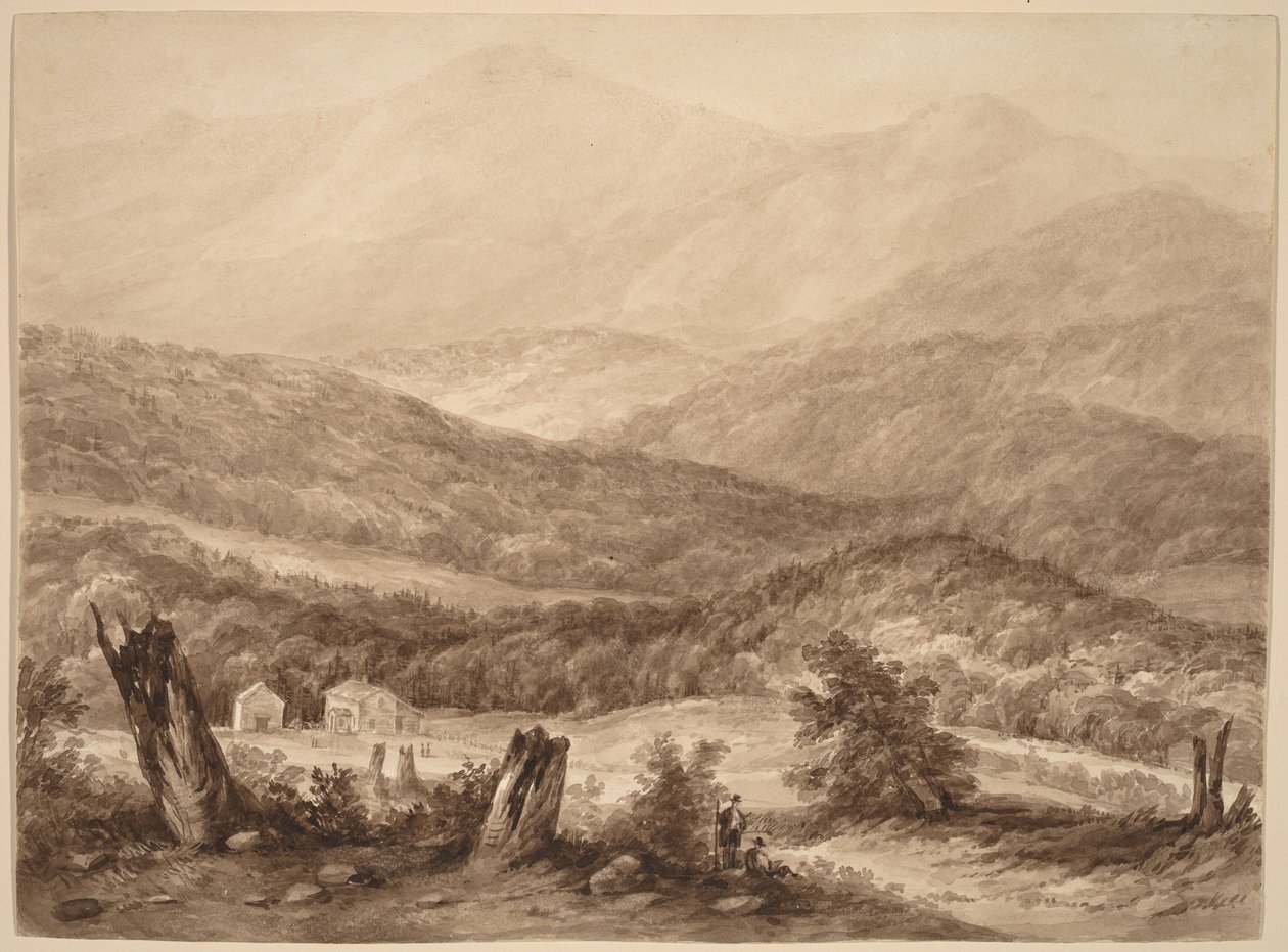 Fehér-hegység (?) alkotó: Asher Brown Durand