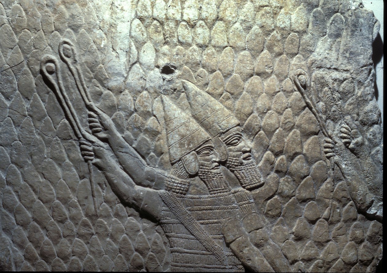 Assyrian Slingers, Sanheribs Palace, Ninive alkotó: Assyrian