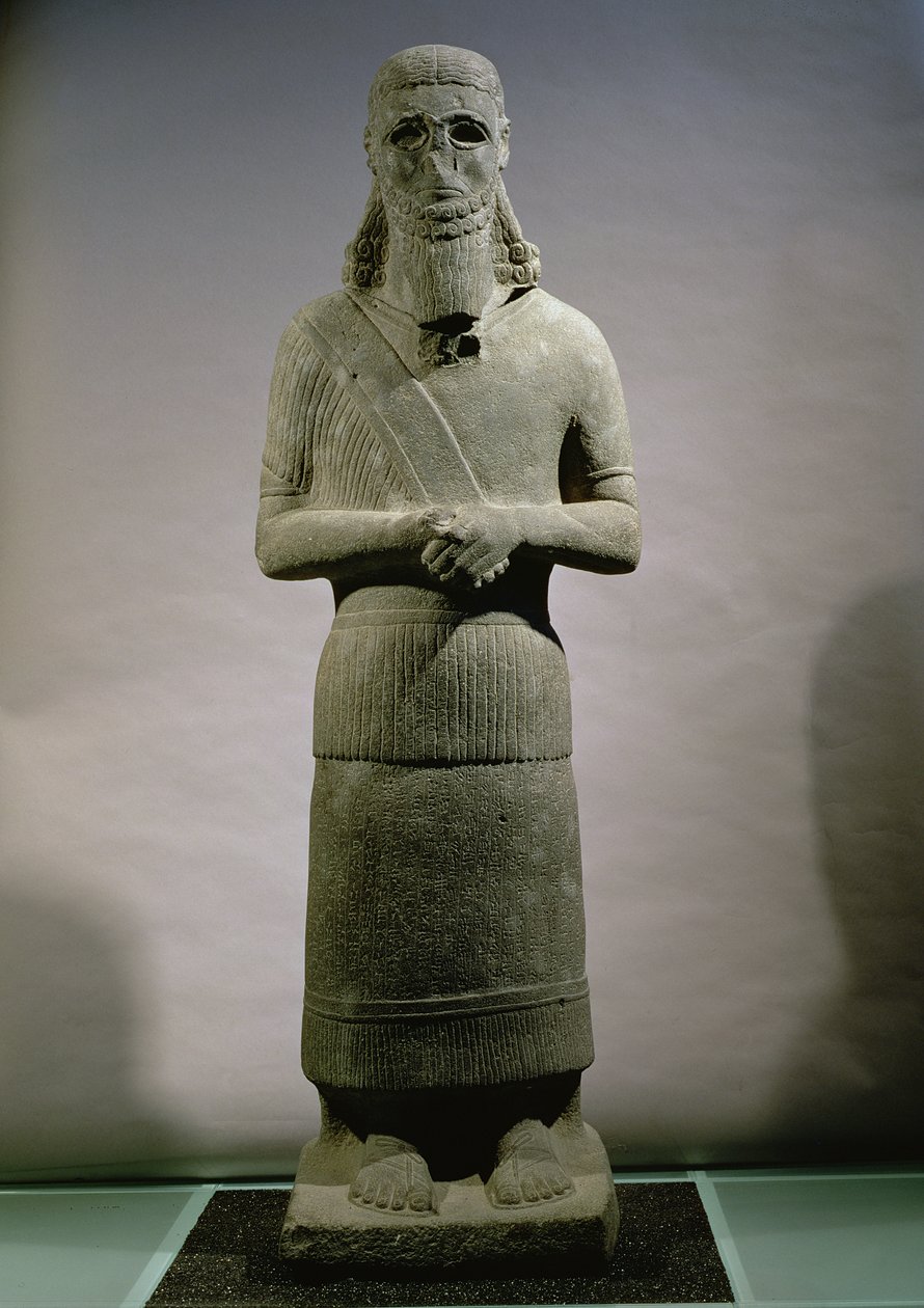 Haddad-Yishi istennek szentelt szobor (bazalt) (részletesen lásd: 110889) alkotó: Assyrian