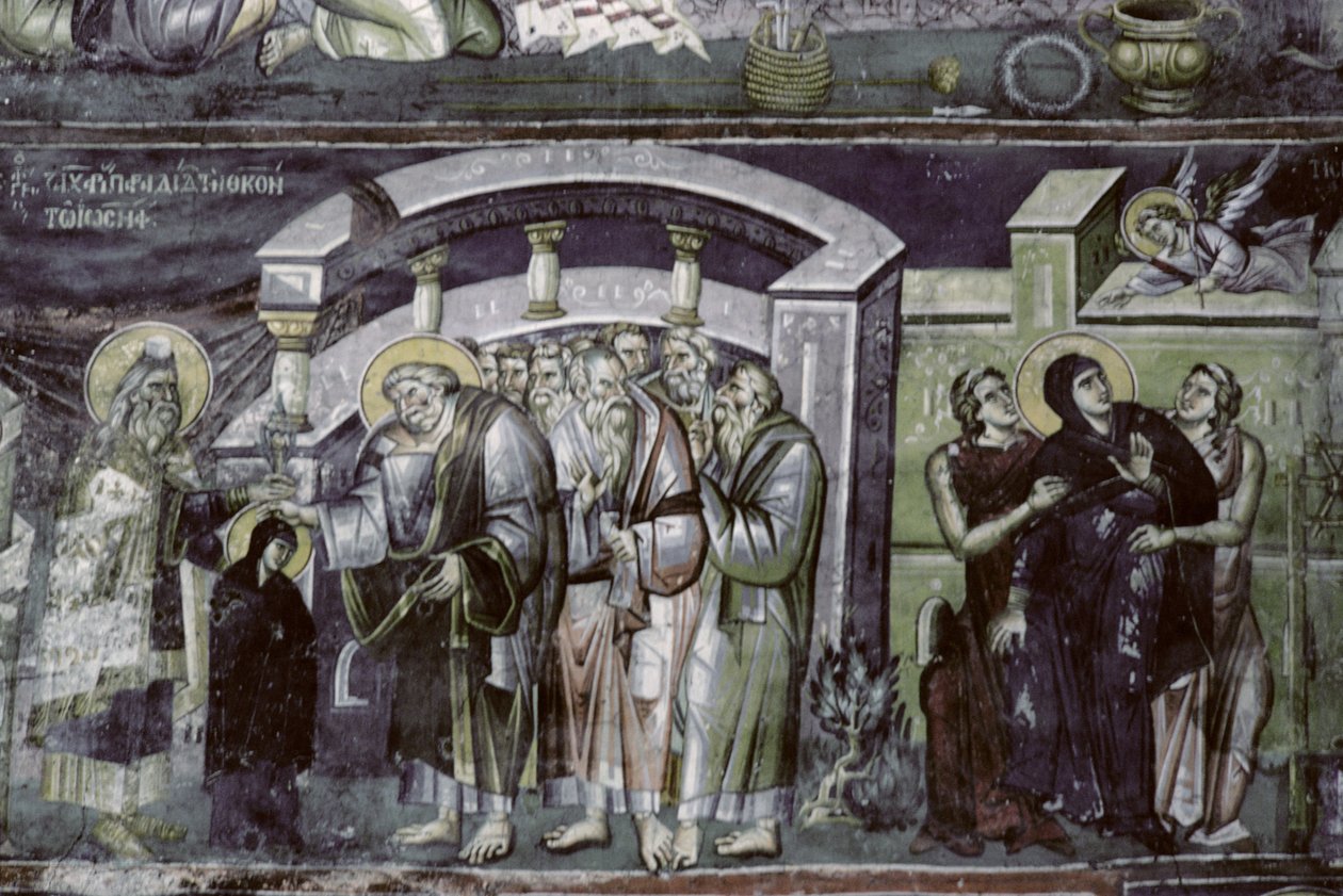 A Szűz és az Angyali üdvözlet bemutatása (lásd még: 143357) alkotó: Astrapas and Eutychios