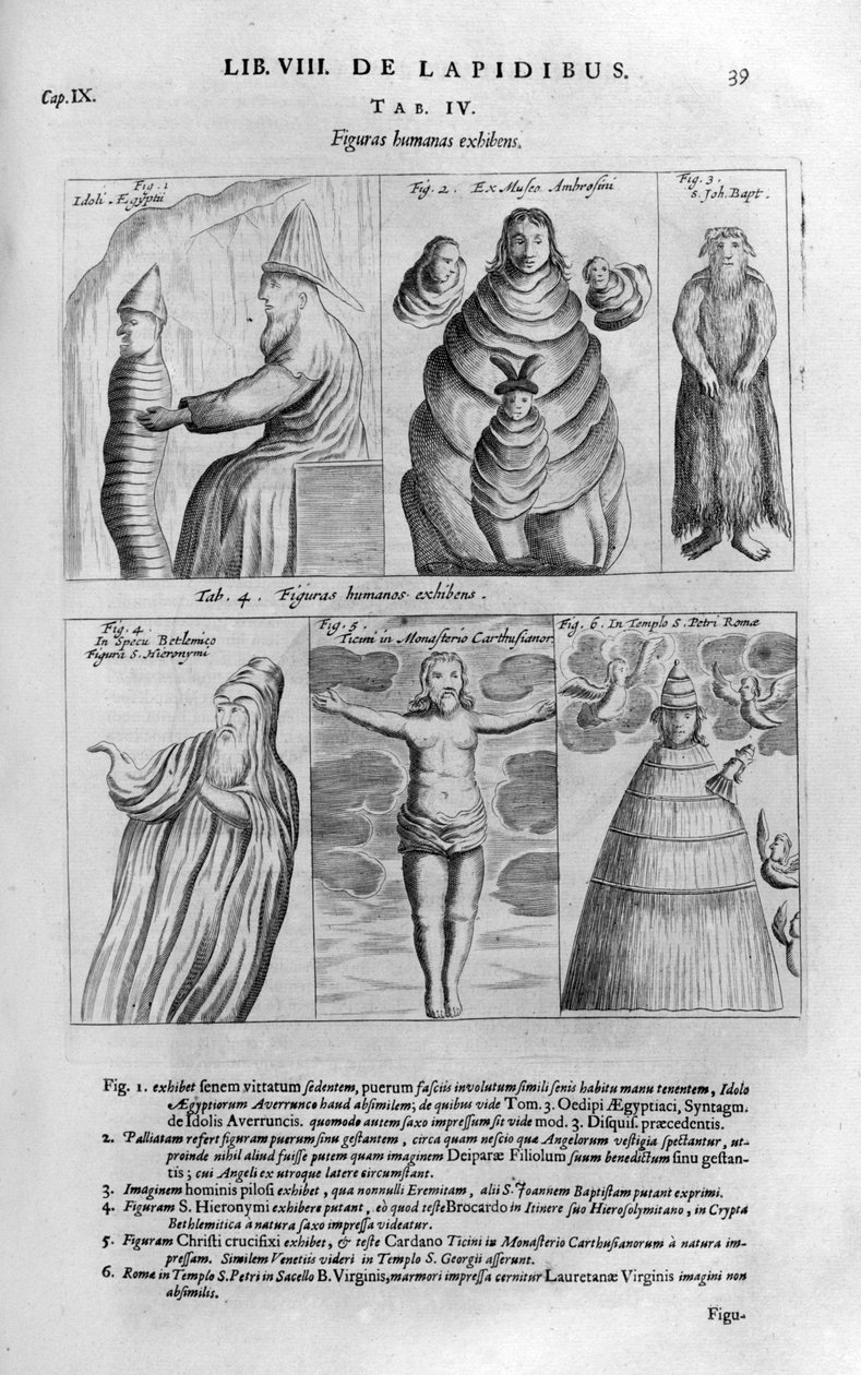 Emberalak, 1678 alkotó: Athanasius Kircher