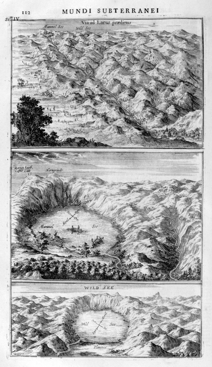 Tógeológia, 1678 alkotó: Athanasius Kircher