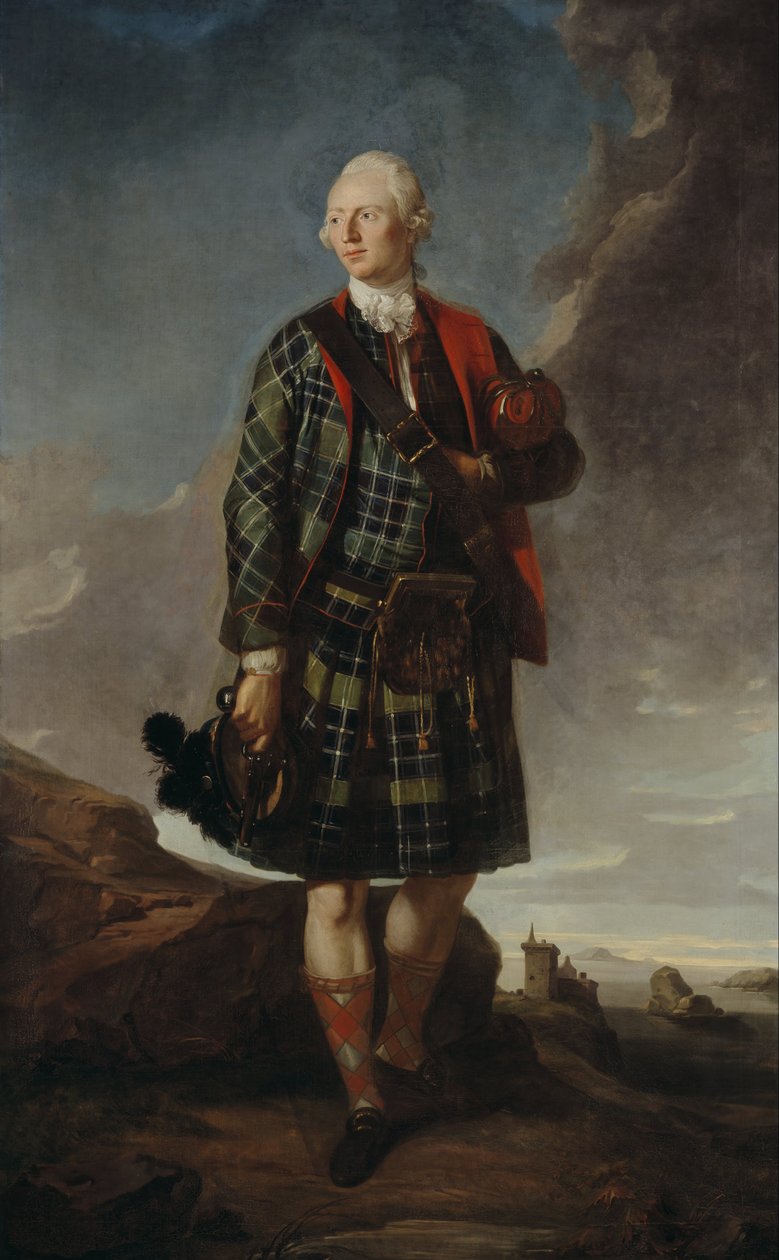 Sir Alexander Macdonald (Sir Alexander Macdonald of Sleat), 1744 alkotó: Attributed to Sir George Chalmers