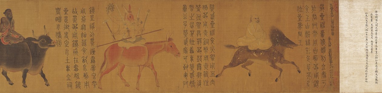 Az öt bolygó és a huszonnyolc csillagkép alkotó: Attributed to Zhang Sengyao