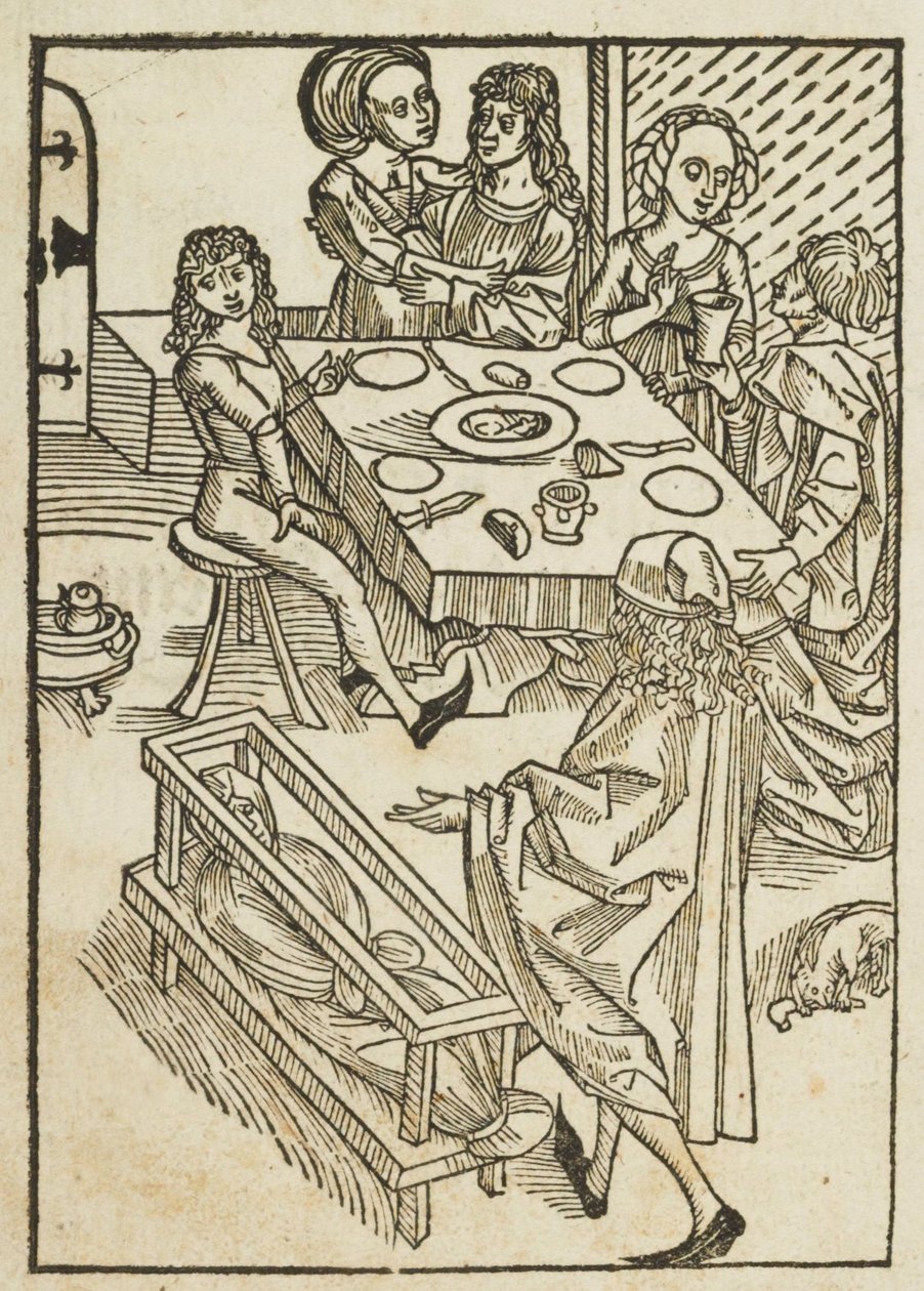 A legőszintébb figyelmeztetés e világ hamis szeretete ellen - 1 alkotó: attributed to Albrecht Dürer