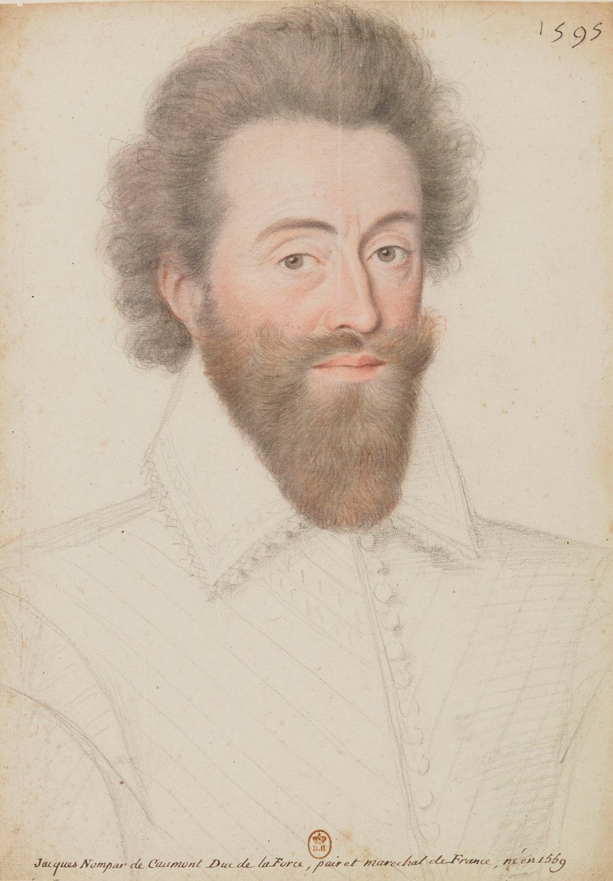Jacques Nompar de Caumont - 1595 alkotó: attributed to François Quesnel