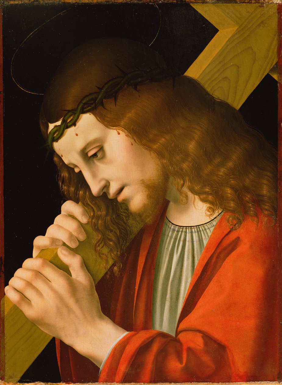Krisztus viszi a keresztet alkotó: attributed to Marco d