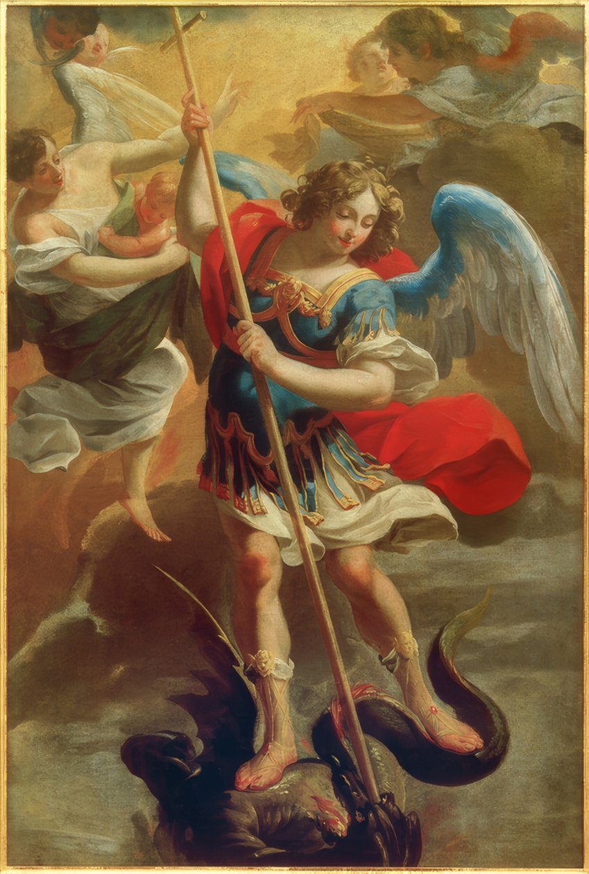 Mihály arkangyal alkotó: Aubin Vouet