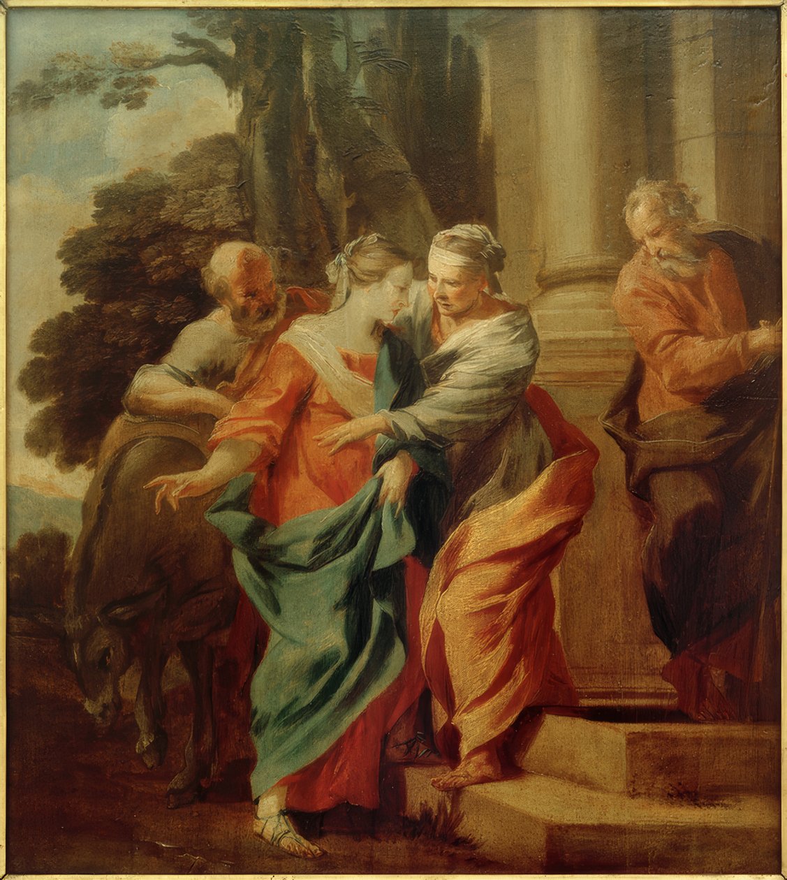 A Látogatás alkotó: Aubin Vouet