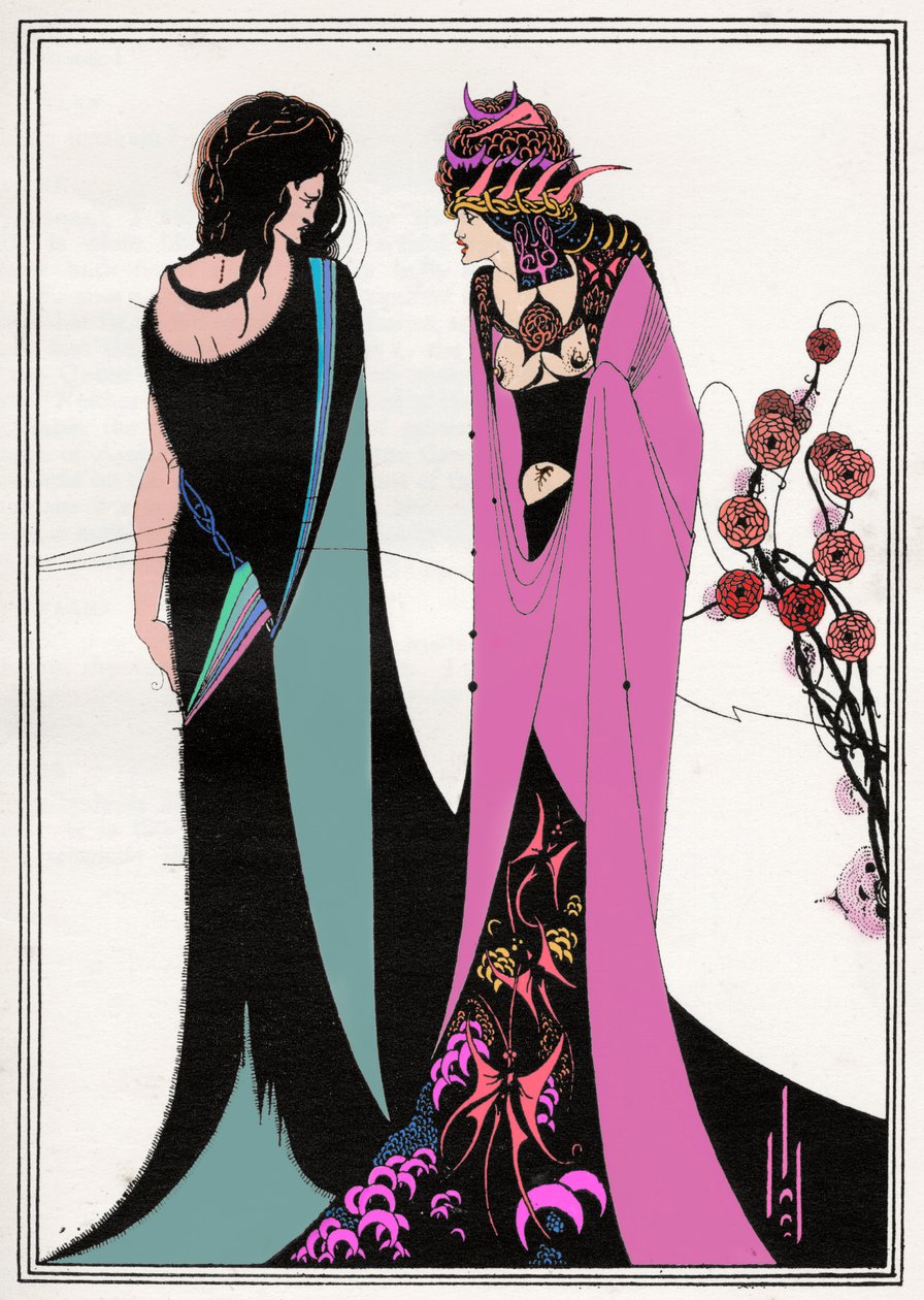 John és Salome alkotó: Aubrey Beardsley