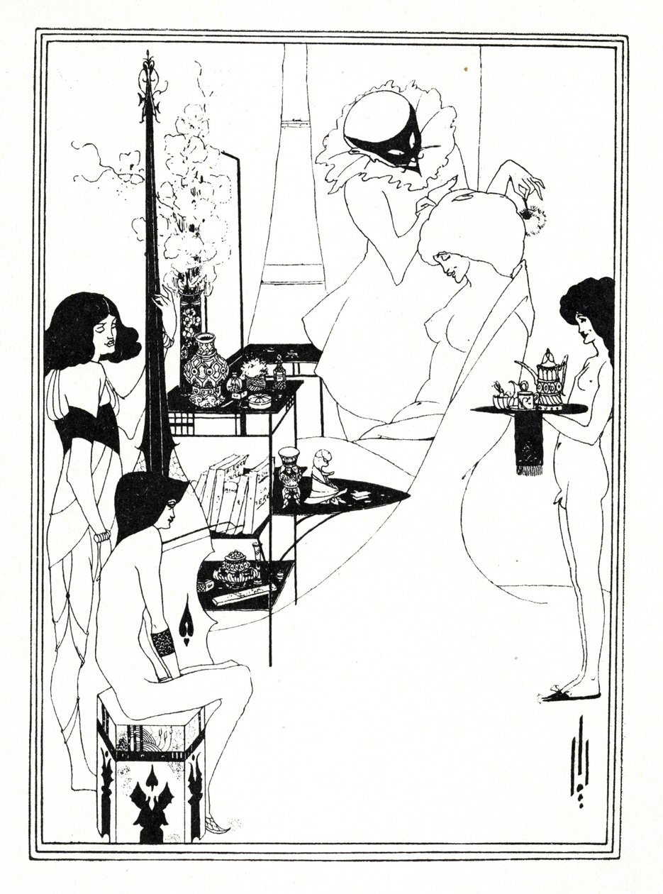 Salome toalettje, 1899 alkotó: Aubrey Beardsley