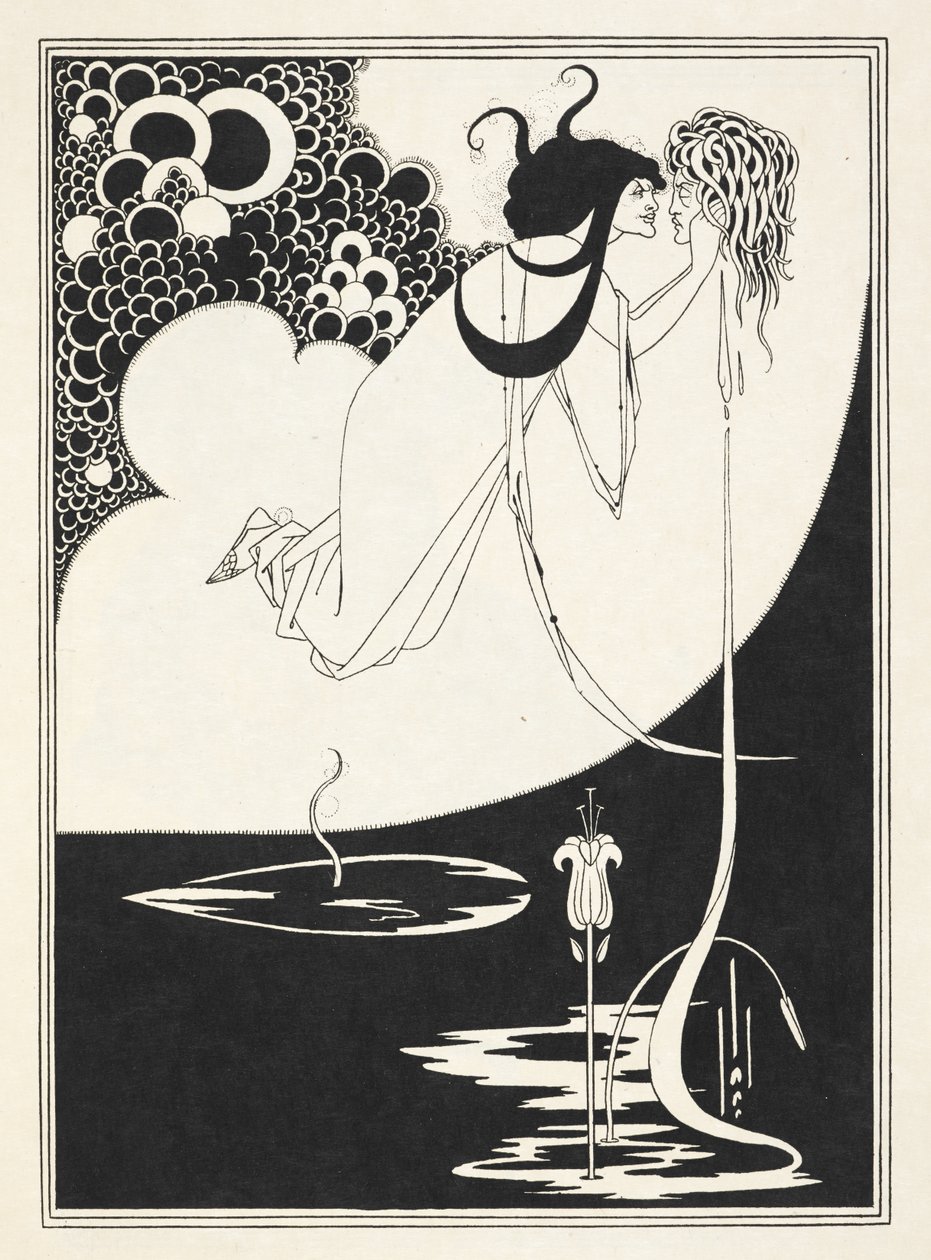 Illusztráció Oscar Wilde „Saloméjához”. alkotó: Aubrey (after) Beardsley