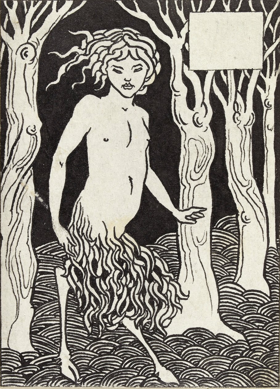 Faun, 1880-as évek alkotó: Aubrey Beardsley