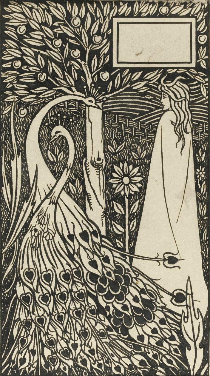 Illusztráció Sir Thomas Malory Le Morte dArthur című könyvéhez, 1893-1894 alkotó: Aubrey Beardsley