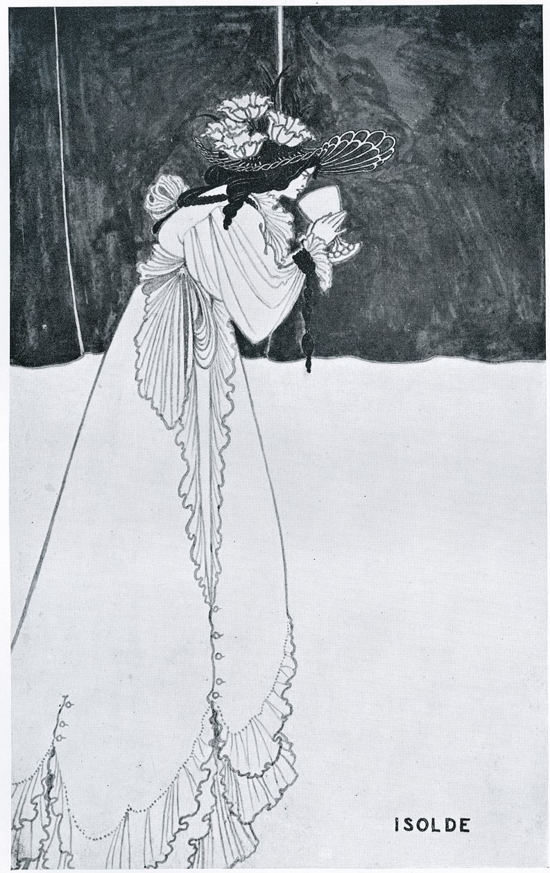 Isolde issza a mérget alkotó: Aubrey Beardsley
