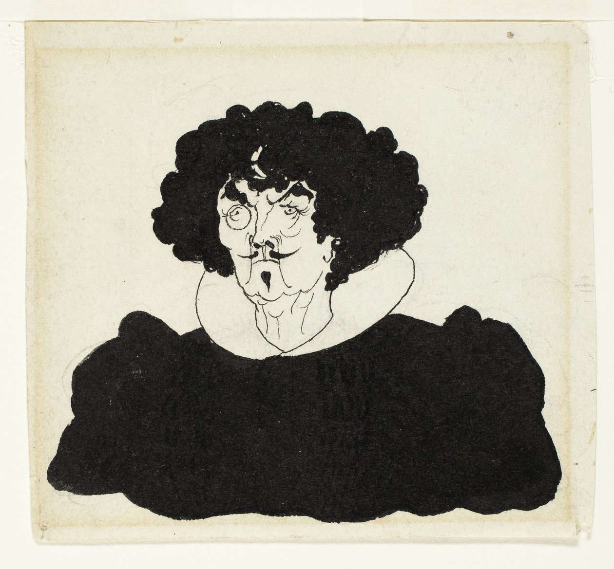 Whistler portréja spanyol 17. századi jelmezben alkotó: Aubrey Beardsley