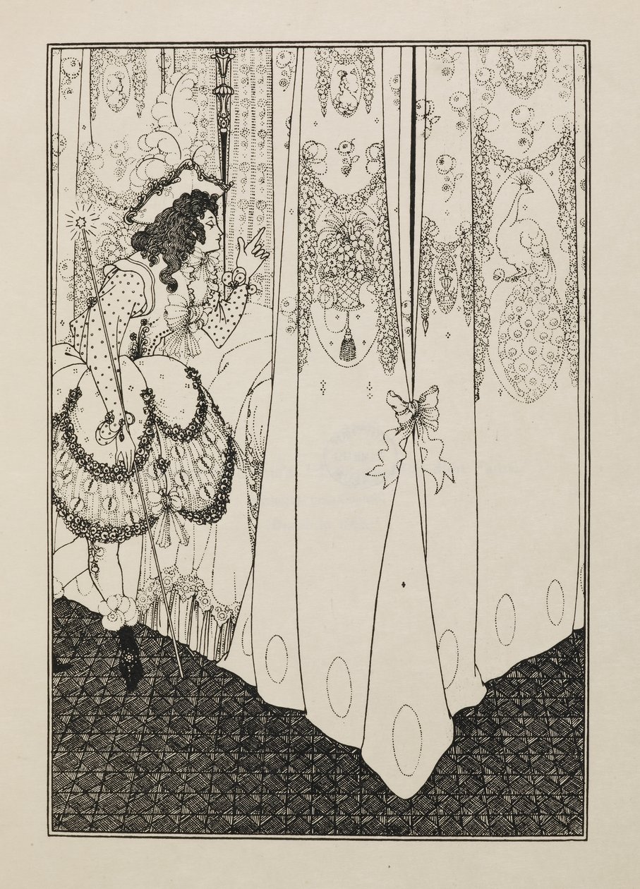 Az álom egy ötven rajzból álló könyvből alkotó: Aubrey Beardsley