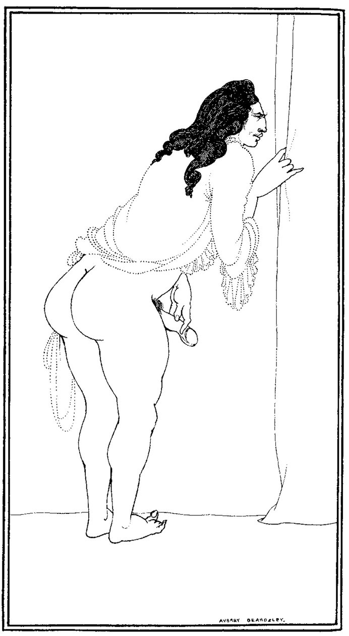 A türelmetlen házasságtörő, 1897 alkotó: Aubrey Beardsley