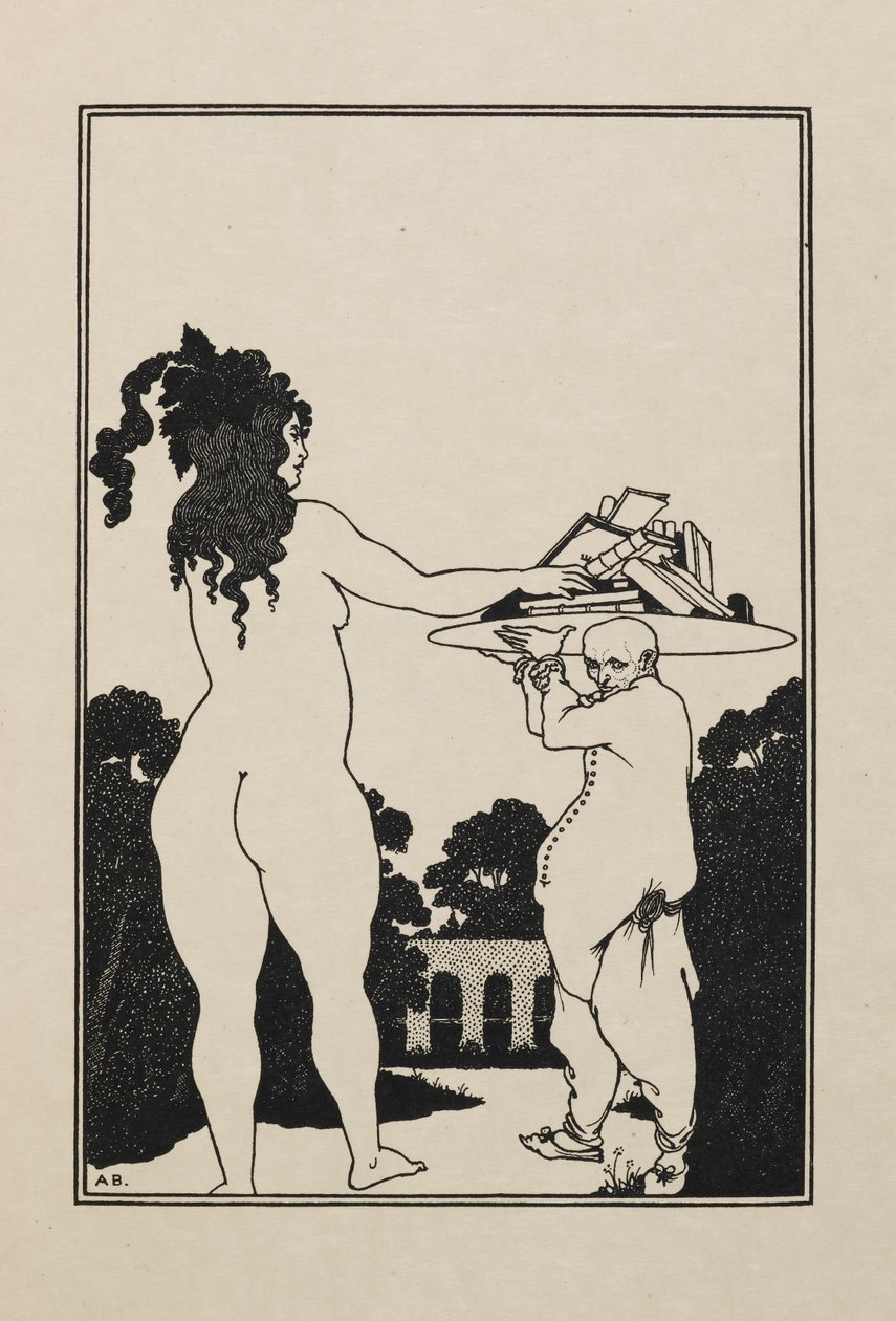 rajz egy Ötven rajz könyvéből alkotó: Aubrey Beardsley