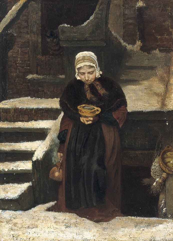 Későbbi napok alkotó: August Allebe