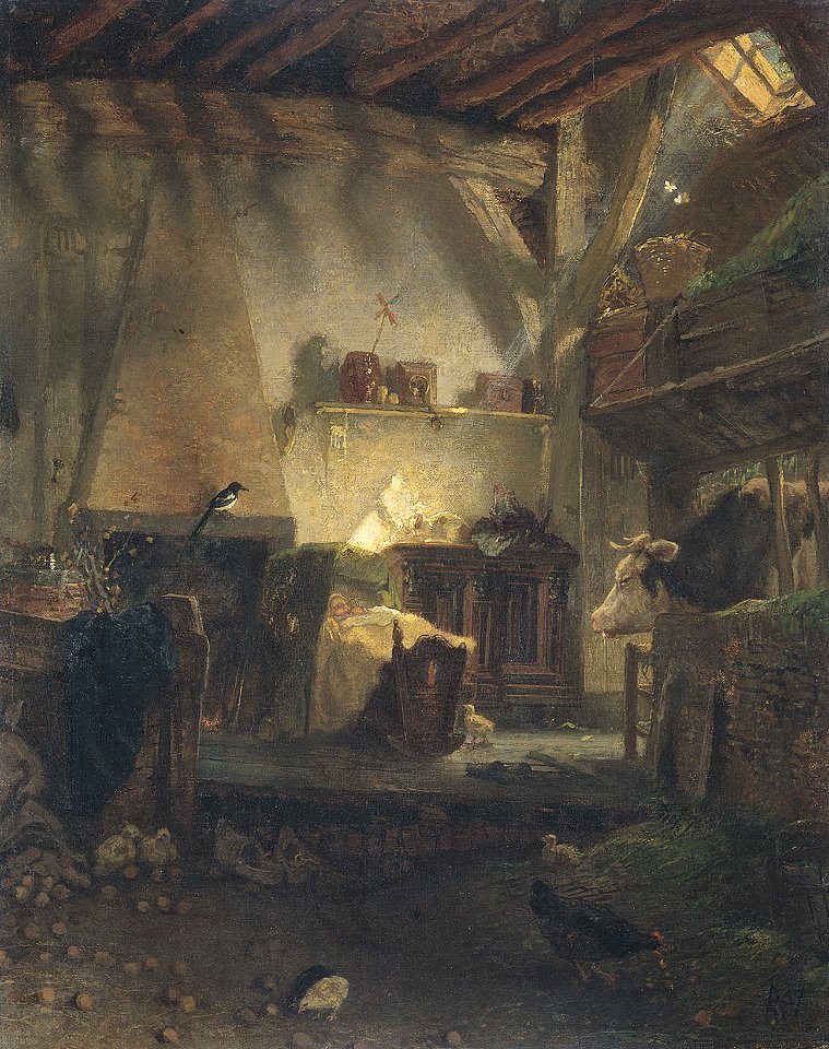 A jól őrzött gyerek alkotó: August Allebe