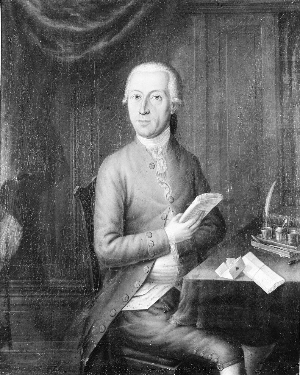 Hendrik Willem Rappard (1748-1833) arcképe alkotó: August Christian Hauck