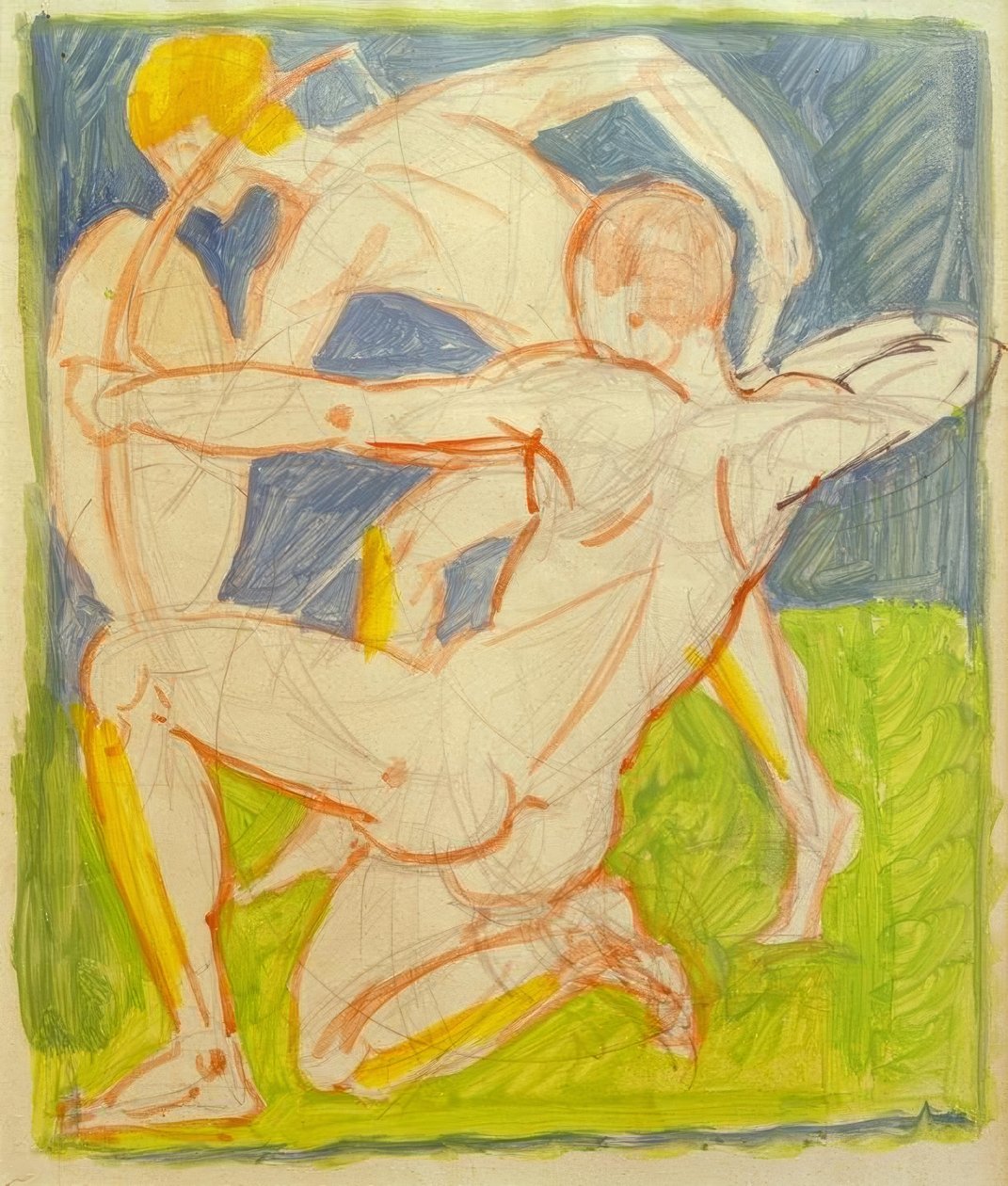 Íjász alkotó: August Macke