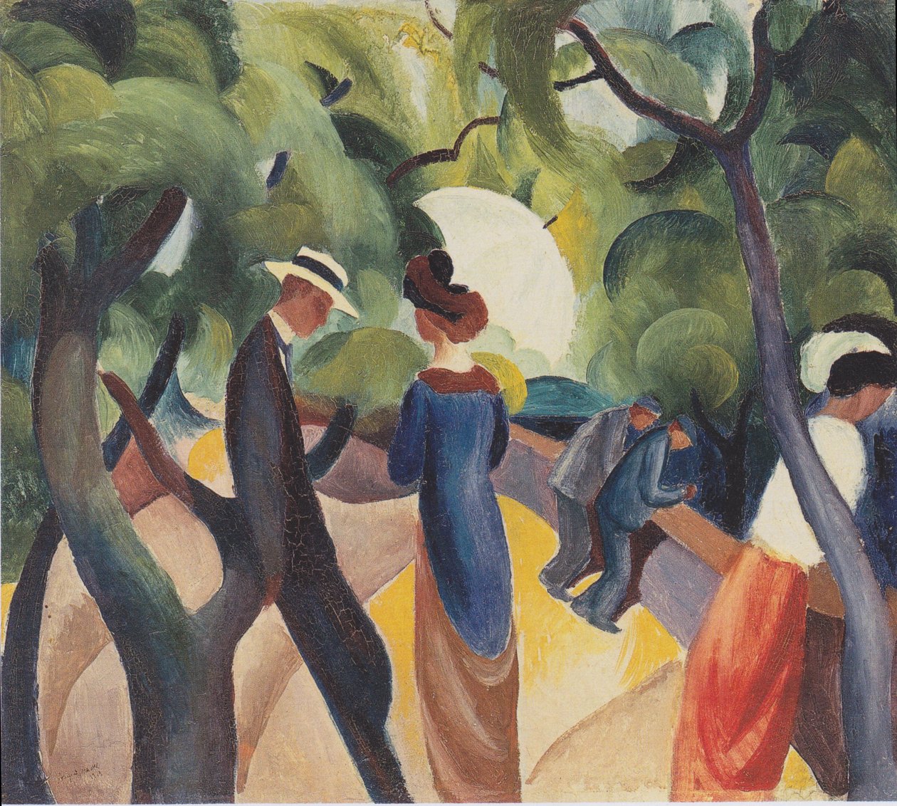 Sétány alkotó: August Macke