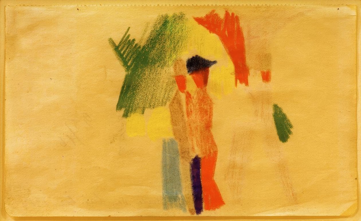 A Thun Laaken alatt alkotó: August Macke