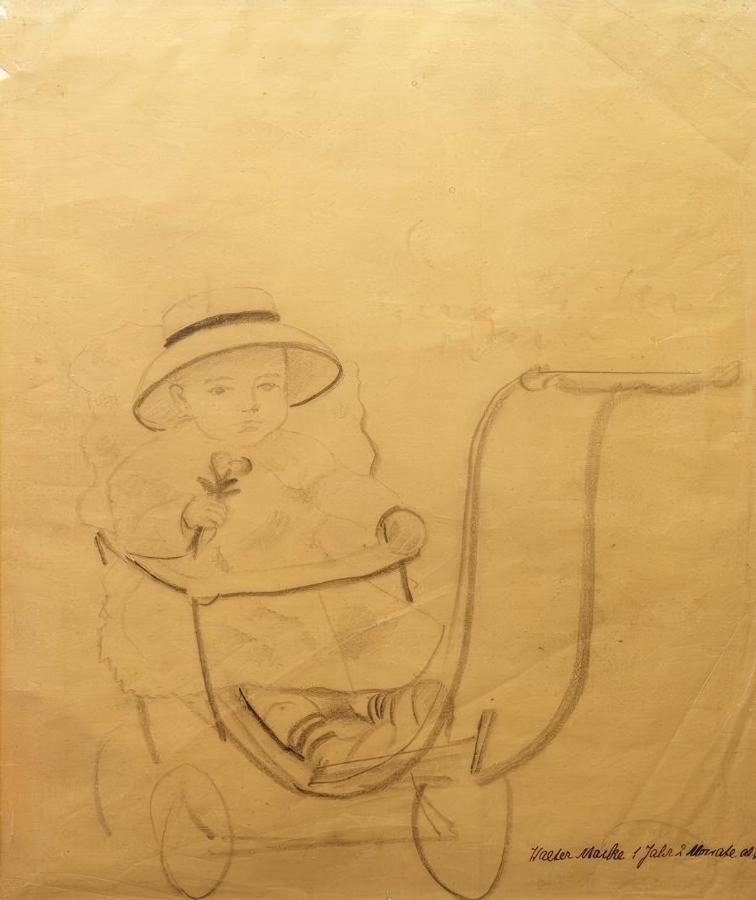 Walter Macke, egy éves, két hónapos alkotó: August Macke