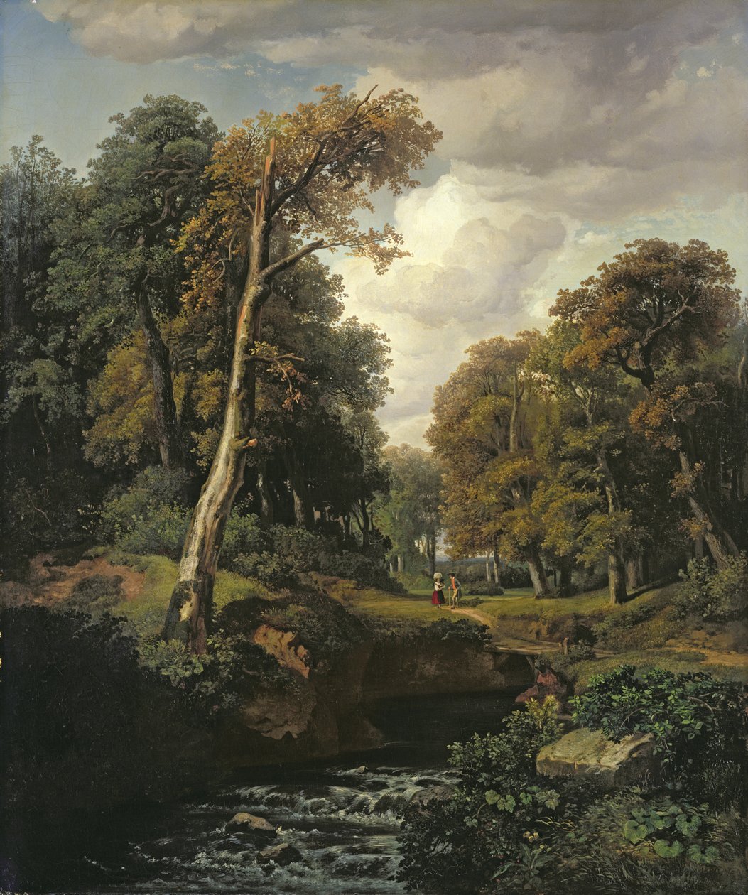 Táj, 1850 alkotó: August Weber
