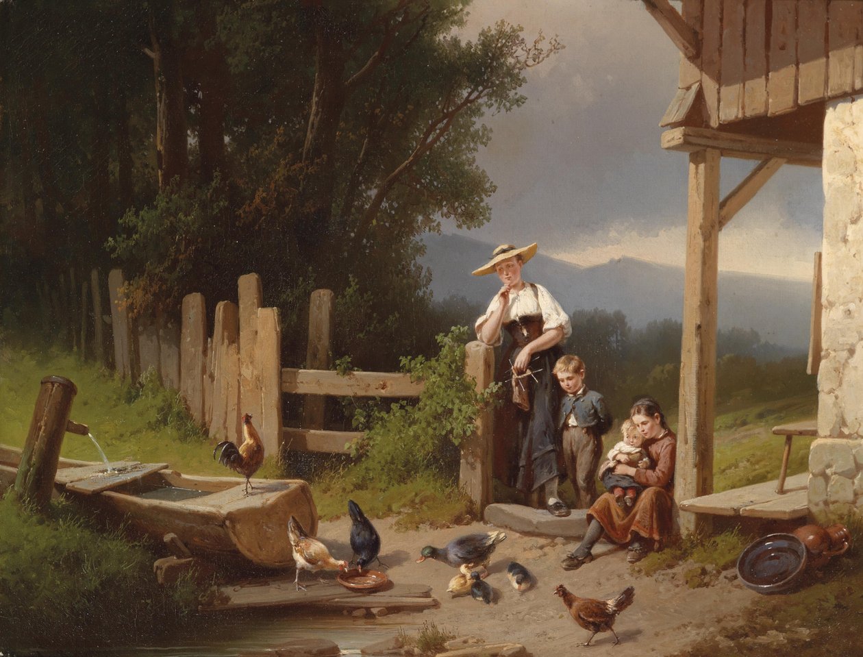 Kellemes az együttlét alkotó: August von Rentzell